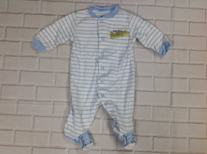 Carters Blue & White One Piece