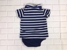 Carters Navy & White Top