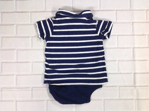 Carters Navy & White Top