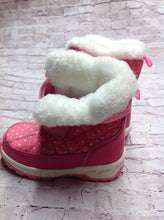 Carters Pink & White Snowboots