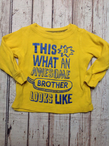 Carters YELLOW & BLUE Top