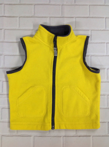 Carters Yellow & Gray Vest