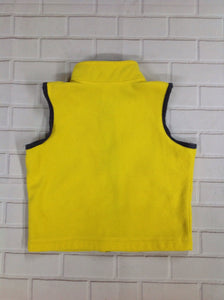 Carters Yellow & Gray Vest