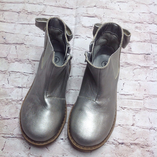 Cat & Jack Silver Boots