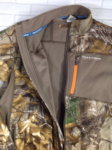 Field & Stream Brown Print Jacket
