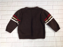 Miniwear Brown Print Sweater
