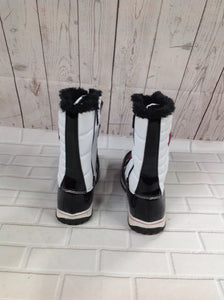 Totes Black & White Snowboots