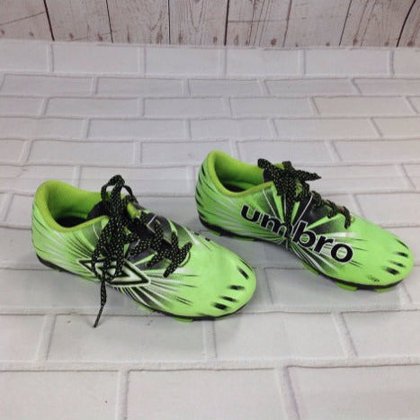 Umbro GREEN & BLACK Cleats Toddler Size 10