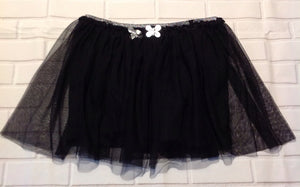 365 Kids Black & Silver Skort