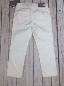 7 For All Mankind White Capris