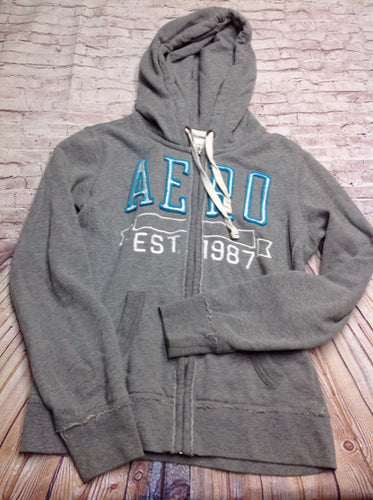 AEROPOSTAL GRAY PRINT Top