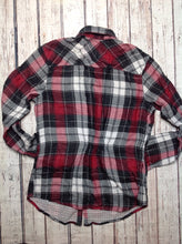 AEROPOSTAL Red & Black Top
