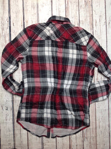 AEROPOSTAL Red & Black Top