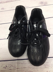 ATHLETIC Black Cleats Size 4