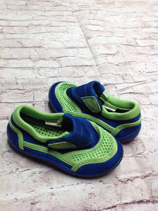 ATHLETIC Light Blue & Green Swimshoes