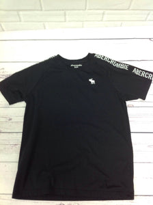 Abercrombie & Fitch Black Print Logo Top