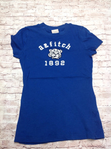 Abercrombie & Fitch Blue Print Top
