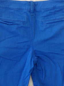 Abercrombie & Fitch Blue Solid Shorts