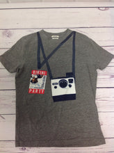 Abercrombie & Fitch GRAY PRINT Camera Top