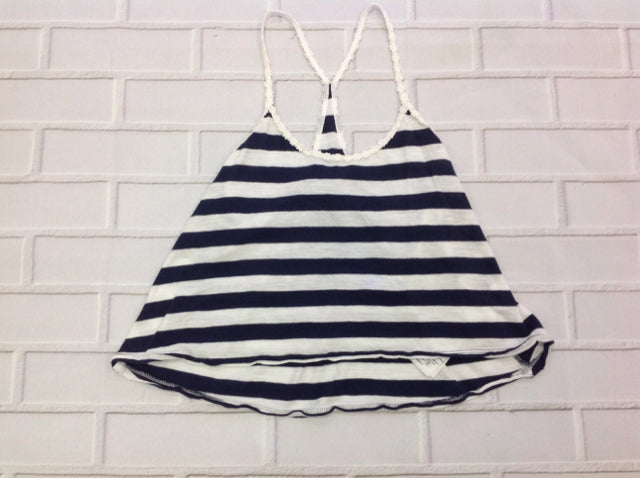 Abercrombie & Fitch Navy & White Top