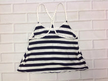 Abercrombie & Fitch Navy & White Top
