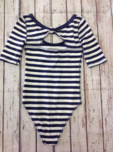 Abercrombie & Fitch Navy & White Top