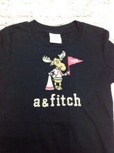 Abercrombie & Fitch Navy Print Top