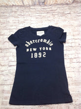 Abercrombie & Fitch Navy Print Top