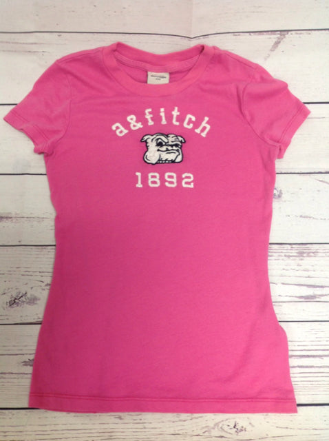 Abercrombie & Fitch PINK PRINT Top