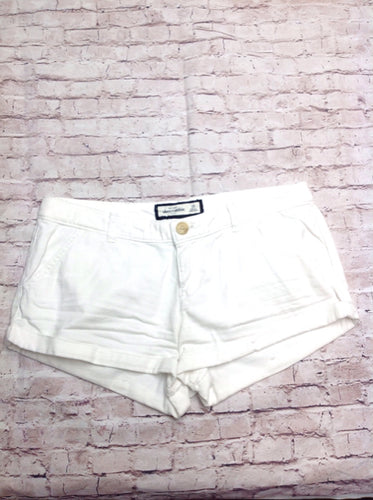 Abercrombie & Fitch White Shorts