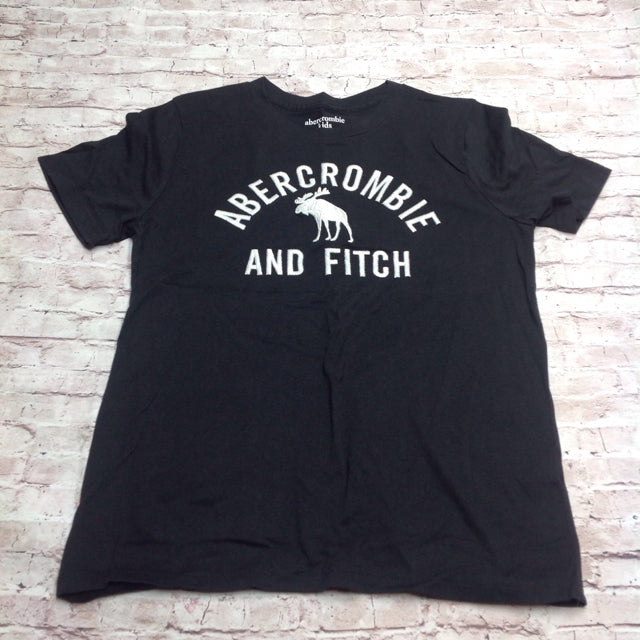 Abercrombie Kids Black & White Logo Top