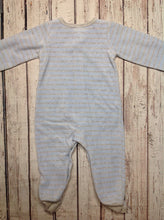 Absorba Baby Blue & Gray One Piece