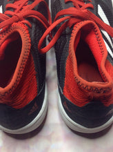 Adidas BLACK, RED & WHITE Cleats Size 7