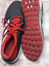 Adidas BLACK, RED & WHITE Cleats Size 7