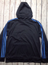 Adidas Black & Blue PULLOVER HOODIE Sweatshirt