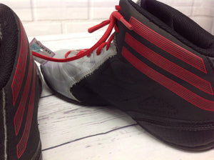 Adidas Black & Gray Cleats Size 11