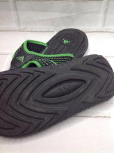 Adidas Black & Green Sandals