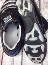 Adidas Black & Silver Cleats Size 6