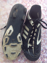 Adidas Black & White Cleats Size 4