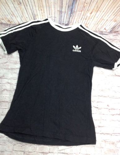Adidas Black & White Logo Top