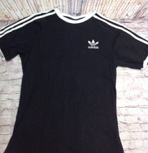 Adidas Black & White Logo Top