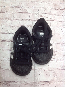 Adidas Black & White Sneakers Toddler Size 5