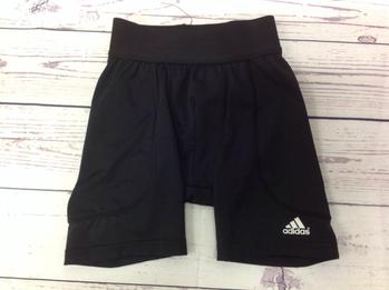 Adidas Black Solid Shorts