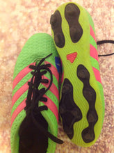 Adidas Green & Pink Cleats Size 5.5