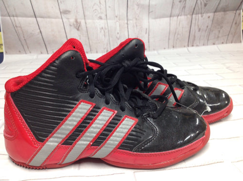 Adidas Red & Black Sneakers Size 3