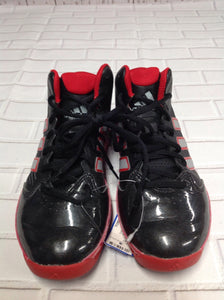 Adidas Red & Black Sneakers Size 3