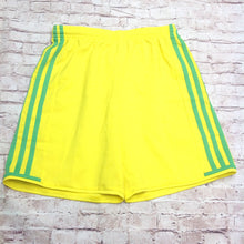 Adidas YELLOW & GREEN Logo Shorts