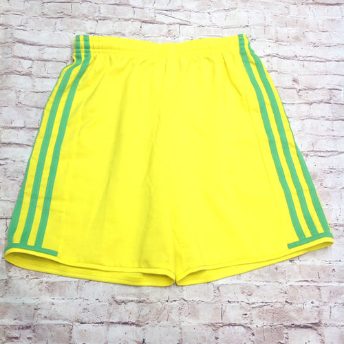 Adidas YELLOW & GREEN Logo Shorts