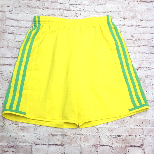 Adidas YELLOW & GREEN Logo Shorts