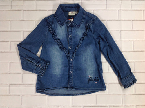 Ag Denim Solid Top